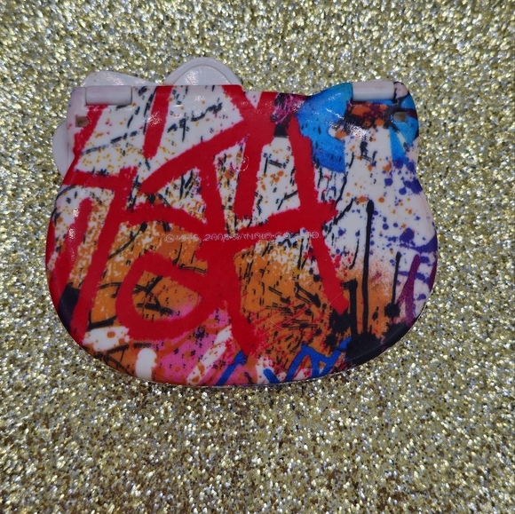 Sanrio Hello Kitty Graffiti Double Mirror Compact 2008 - Picture 3 of 5